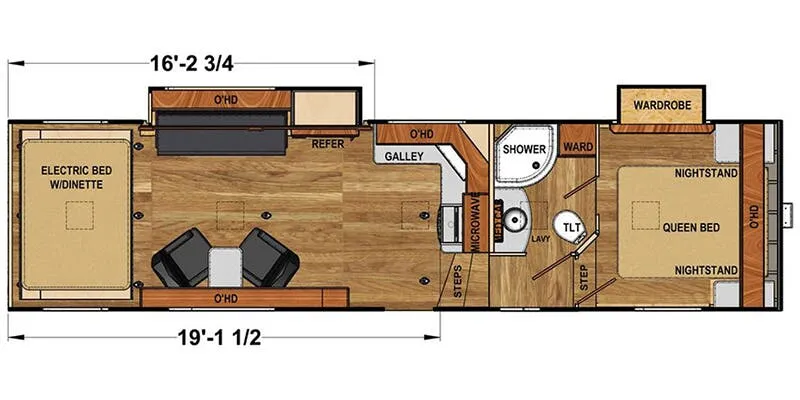 Eclipse Attitude Platinum 2919SAG floor plan