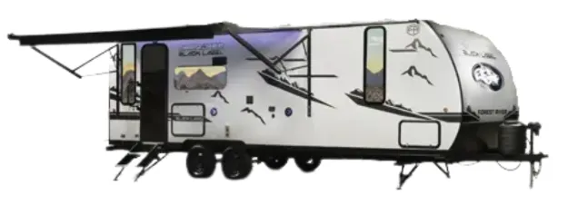 Forest River Cherokee Grey Wolf Black Label 16BFBL exterior