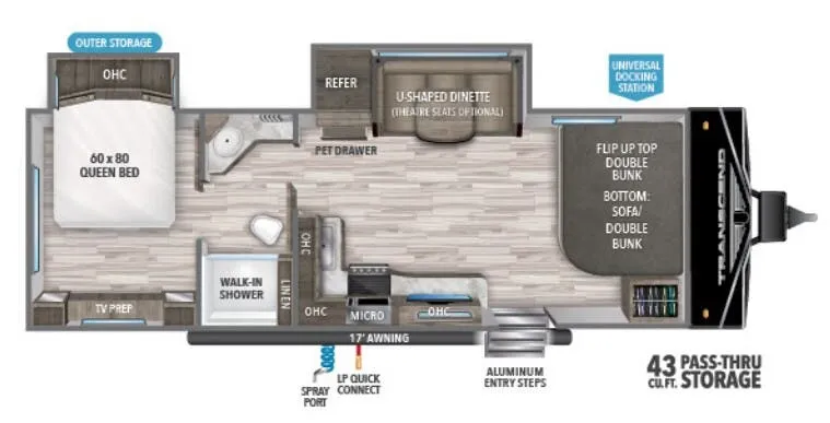 Grand Design Transcend Xplor 251BH exterior