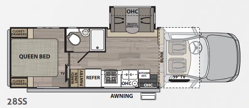 Dynamax Corp Isata 5 Series 28SS floor plan