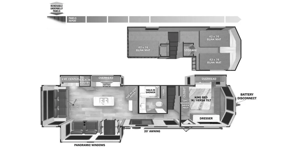 2026 Forest River Salem Grand Villa 42DL - Photo 4