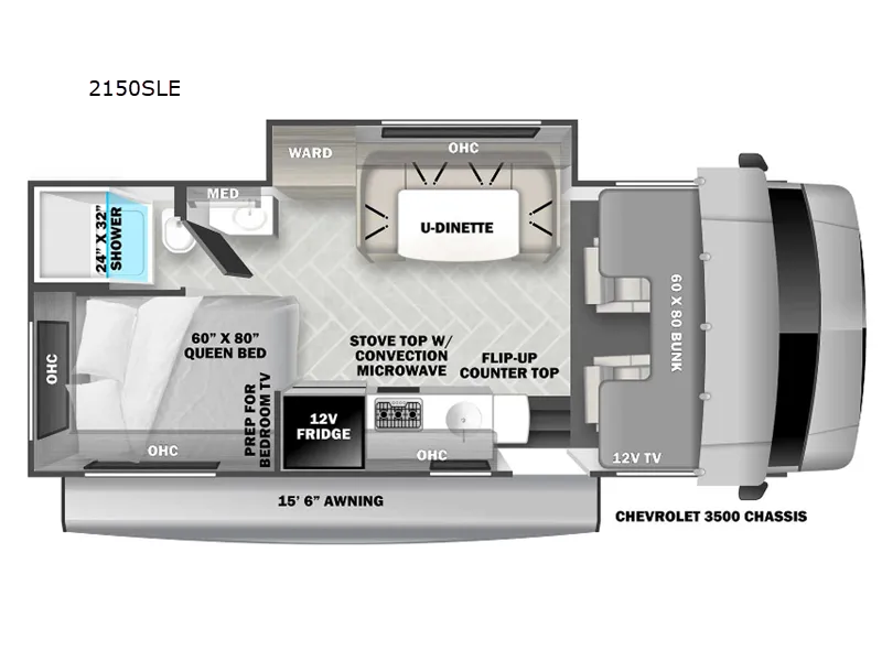 2024 Forest River Sunseeker LE 2150SLE CHEVY - Photo 3