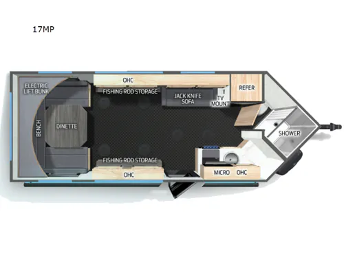 2026 Forest River Cherokee Grey Wolf Fish House 17MP - Photo 3