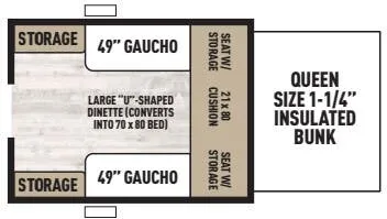 Coachmen Clipper LS 860LS floor plan