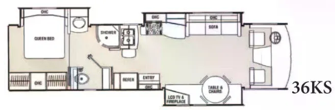 Coachmen Encounter 36KS floor plan