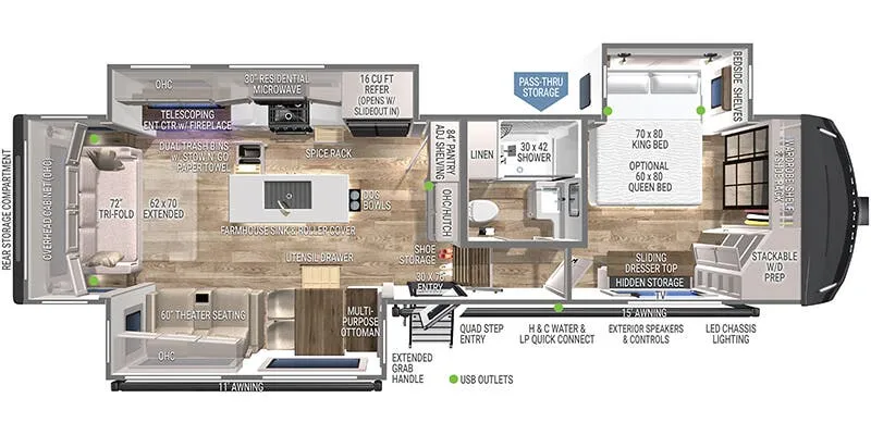 2026 Brinkley Model Z 3100 floor plan