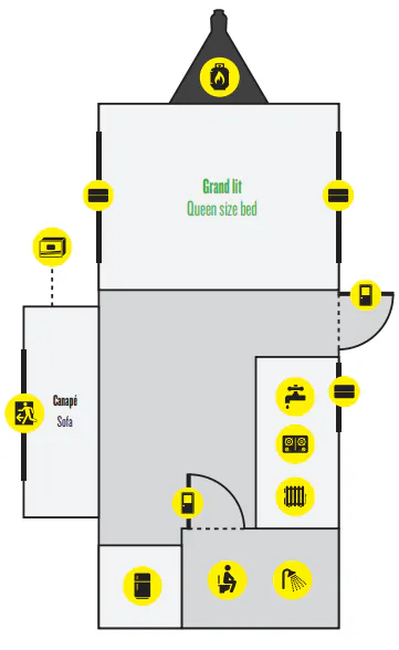 ProLite Escapade BASE floor plan