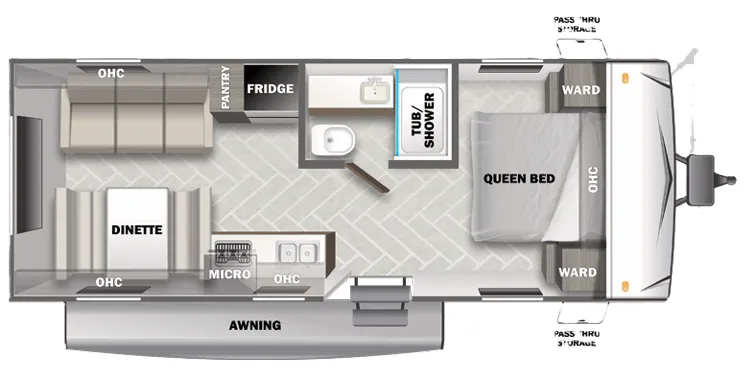 Forest River EVO 208RD exterior