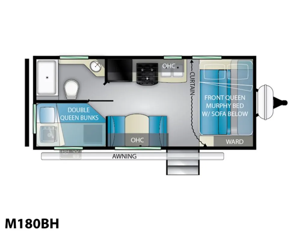 2021 Heartland Mallard M180BH - Photo 3
