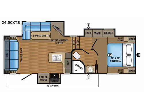 2017 Jayco Eagle HT 245CKTS - Photo 3