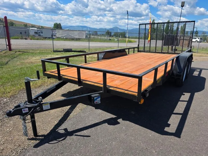 2026 Big Bubba Flatbed New    7x16 REG UT - Photo 3