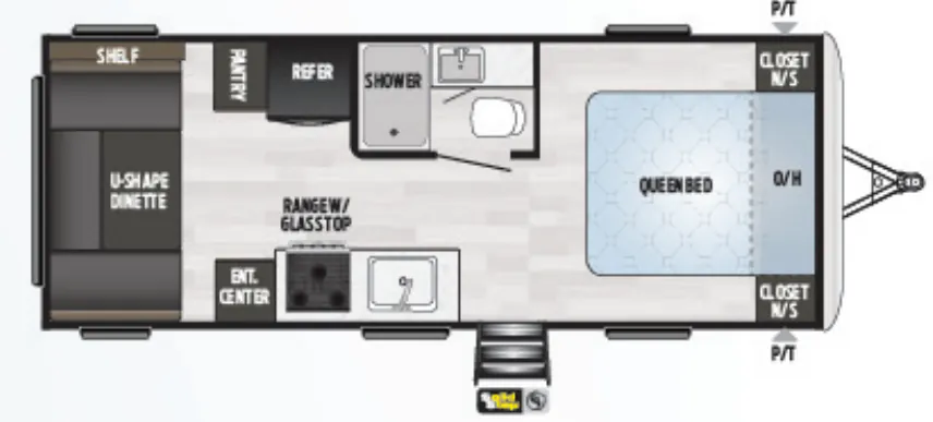 Keystone Springdale 202RD floor plan