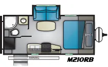 Heartland Mallard M210RB floor plan