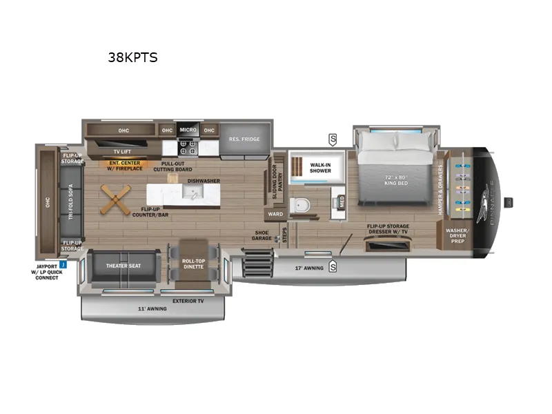 2025 Jayco Pinnacle 38KPTS - Photo 3