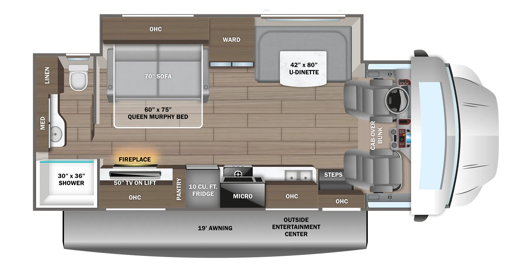 Jayco Greyhawk XL 30M floor plan