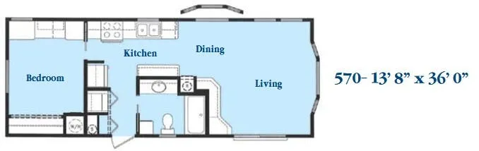 Chariot Eagle Hawk Classic 570 floor plan