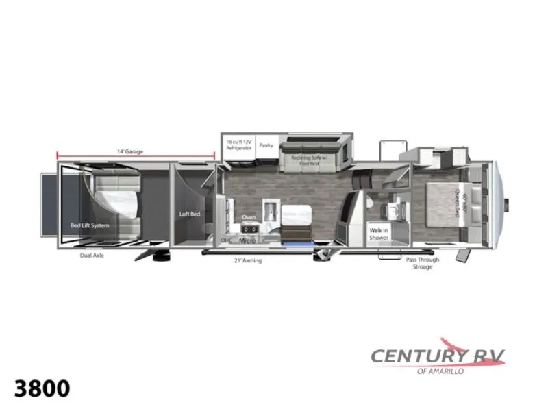 2026 Dutchmen RV Voltage V-Series 3800 - Photo 3