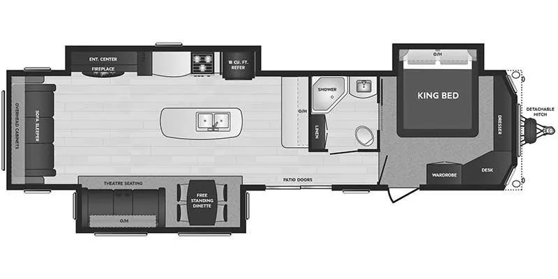 Keystone Residence 401RLTS floor plan