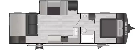 Keystone Springdale Classic 284BHCWE floor plan