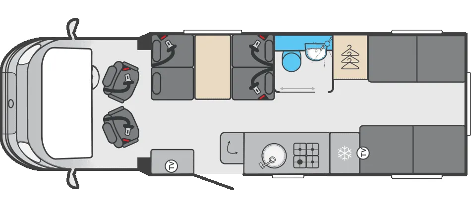 Swift Voyager 475 floor plan