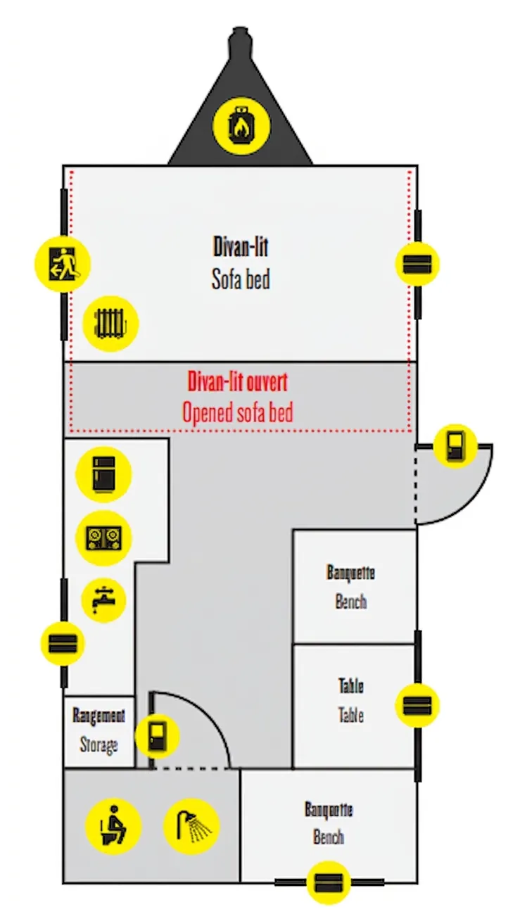 ProLite Lounge BASE floor plan