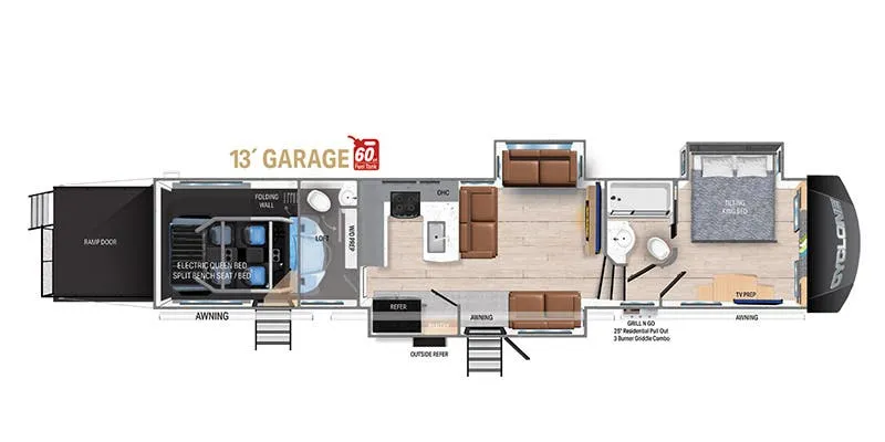Heartland Cyclone CY 4006 floor plan