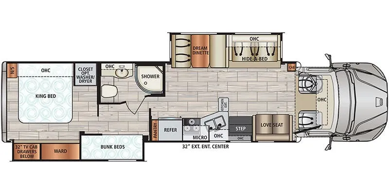 Dynamax Corp DX3 37BH floor plan