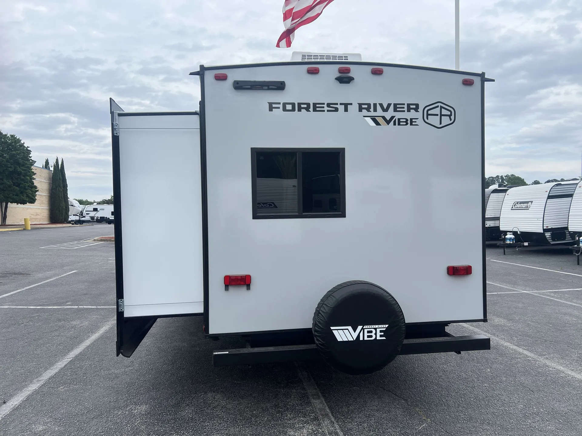 2026 Forest River Vibe 3400BH — backside