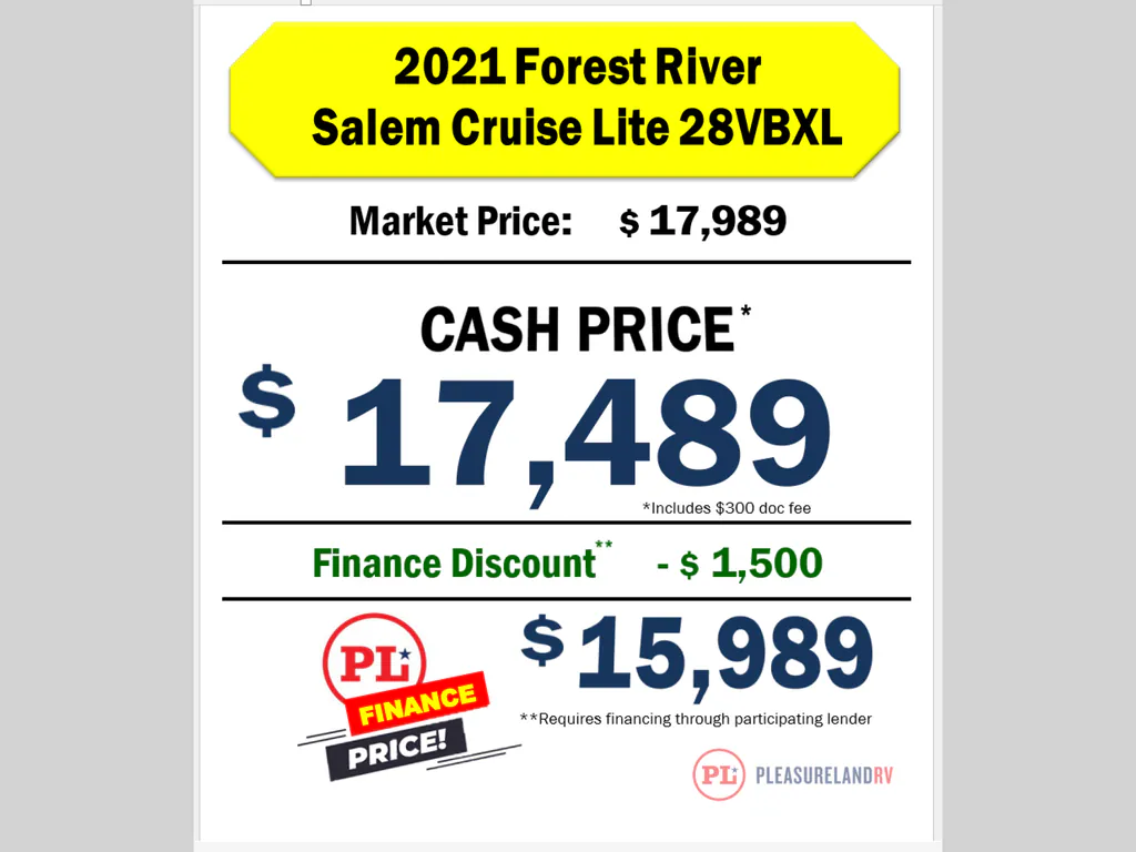2021 Forest River Salem Cruise Lite 28VBXL, Photos photo 3