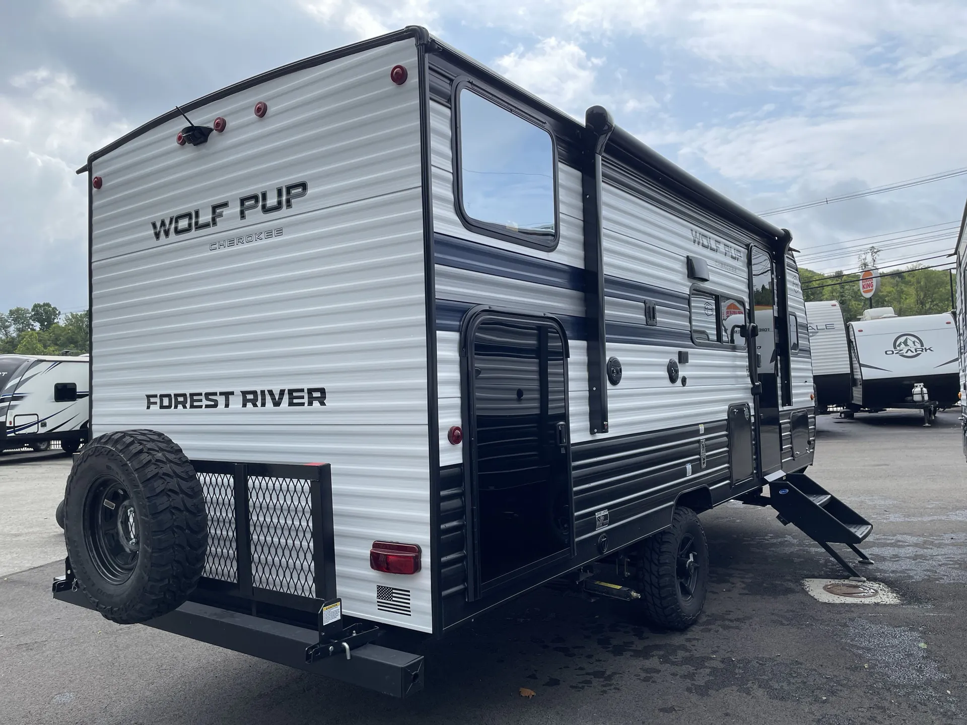 2027 Forest River Cherokee Wolf Pup 17JW — backside