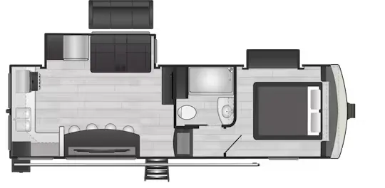 Keystone Arcadia Super Lite 246SLRK floor plan
