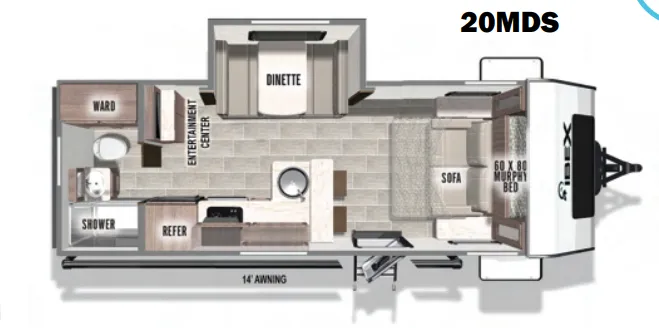 Forest River IBEX 20MDS exterior