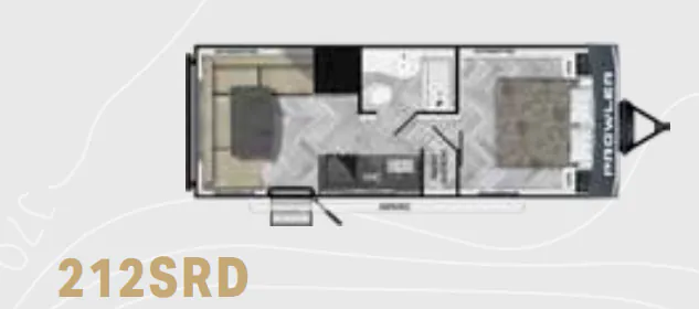 Heartland Prowler 212SRD floor plan
