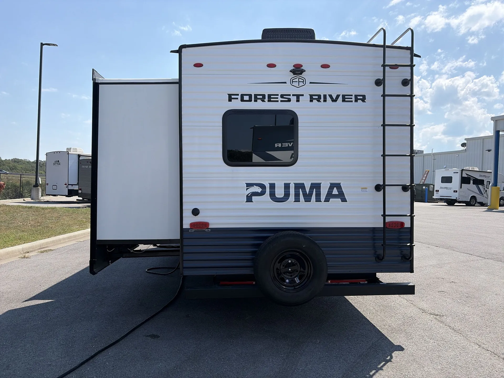 2027 Forest River Puma 32BHFS — backside