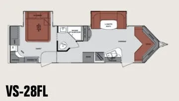 Cruiser RV ViewFinder Signature 28FL floor plan