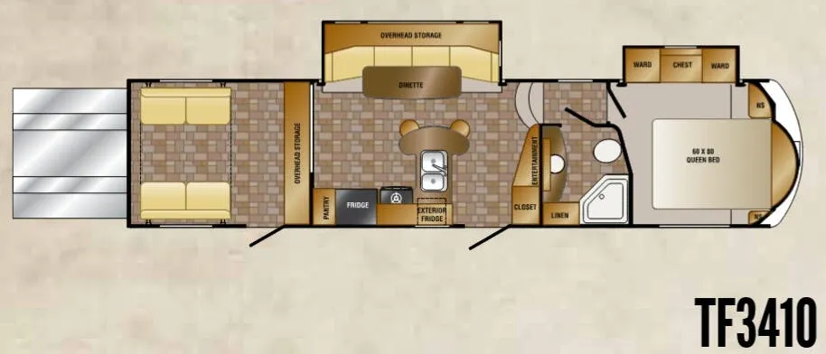 CrossRoads Elevation TF3410 floor plan