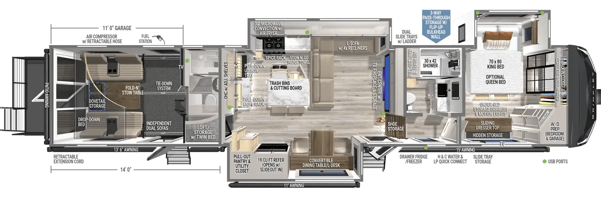 2026 Brinkley Model G 3970 - Floor plan