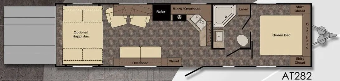 CrossRoads Altitude AT282 floor plan