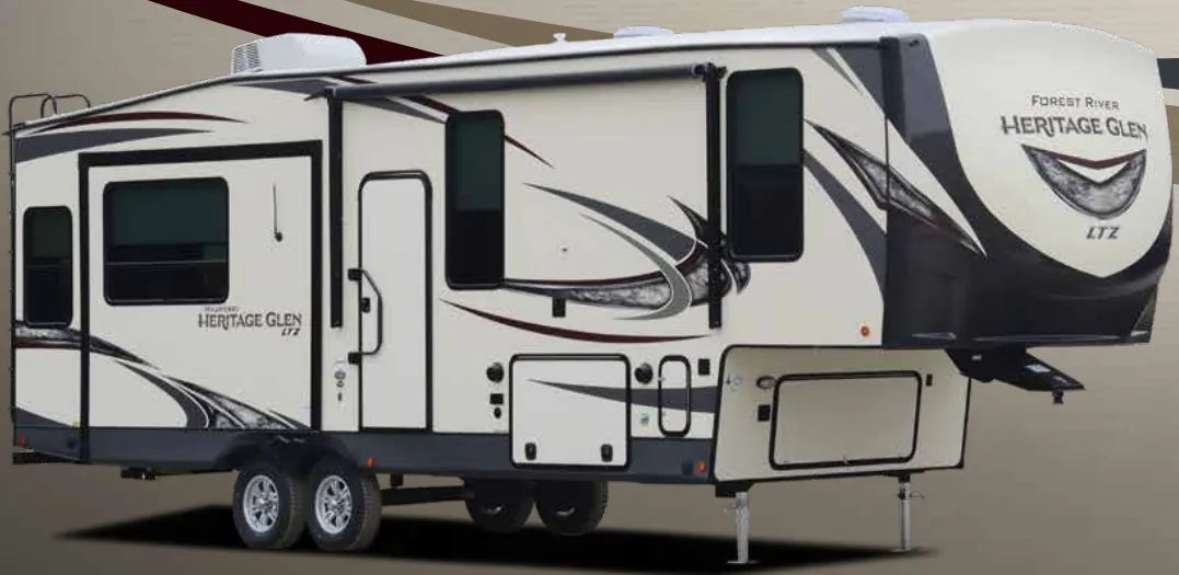 Forest River Wildwood Heritage Glen Elite 34RL exterior