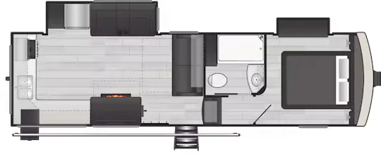 2025 Keystone Arcadia Super Lite 260SLCL - Floor plan