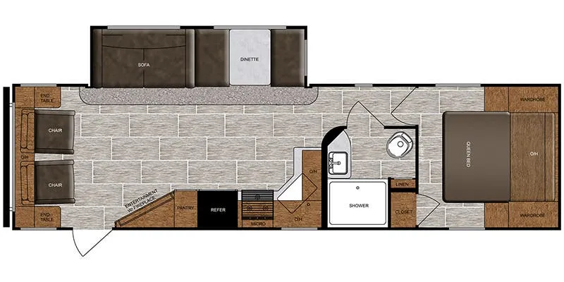 Prime Time Avenger 29RSL floor plan