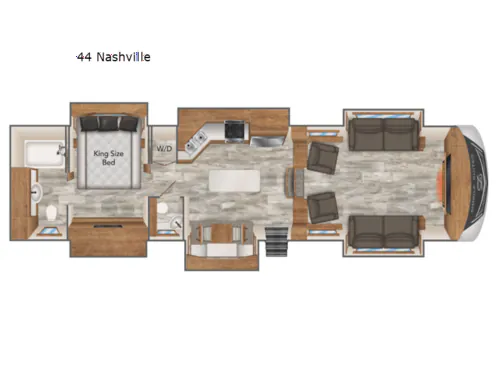 2021 DRV Mobile Suites 44 Nashville - Photo 3
