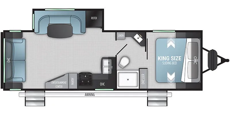 Twilight RV Signature TWS 2690 floor plan