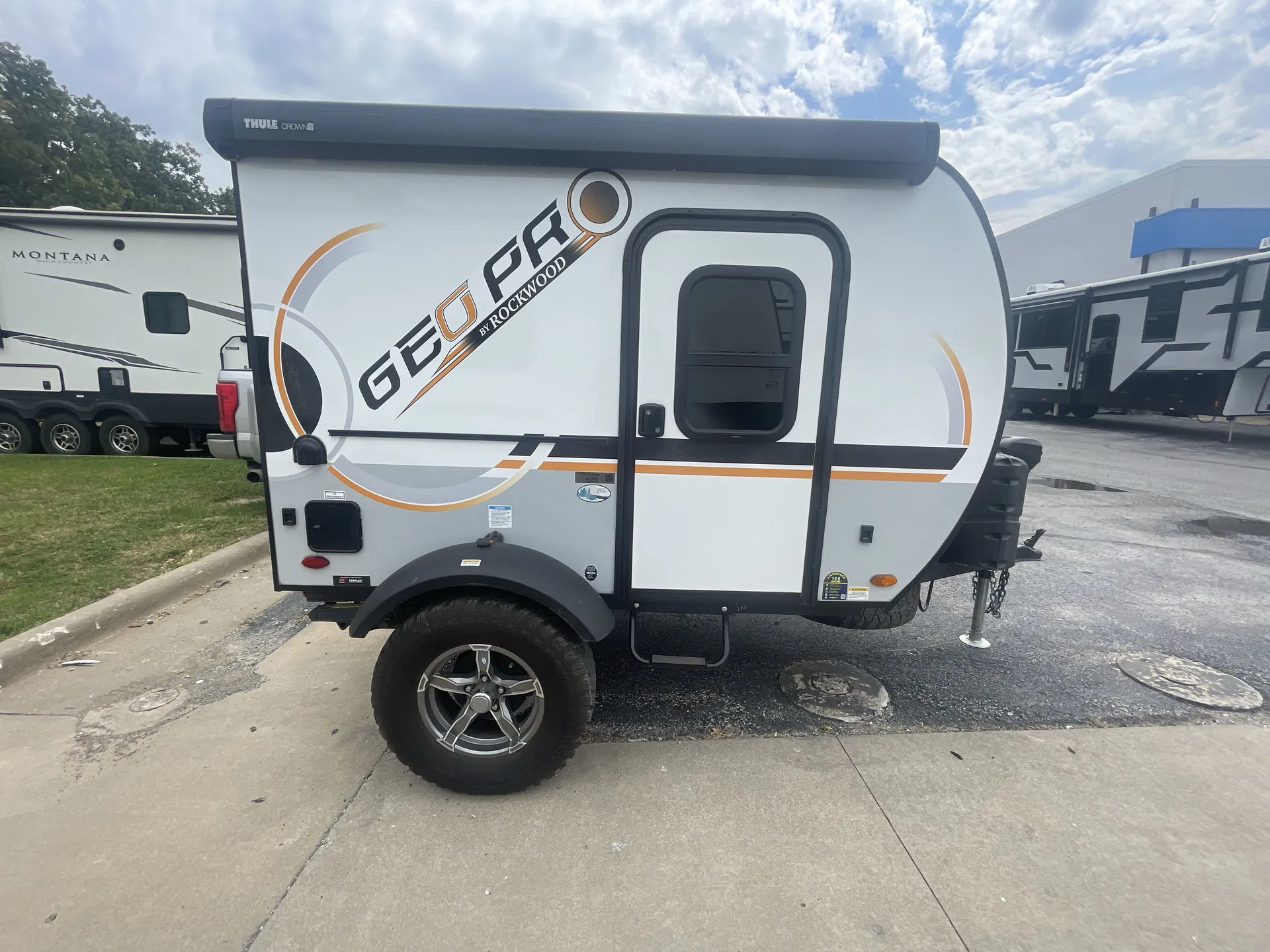 2022 Forest River Rockwood Geo Pro 12RK — campside