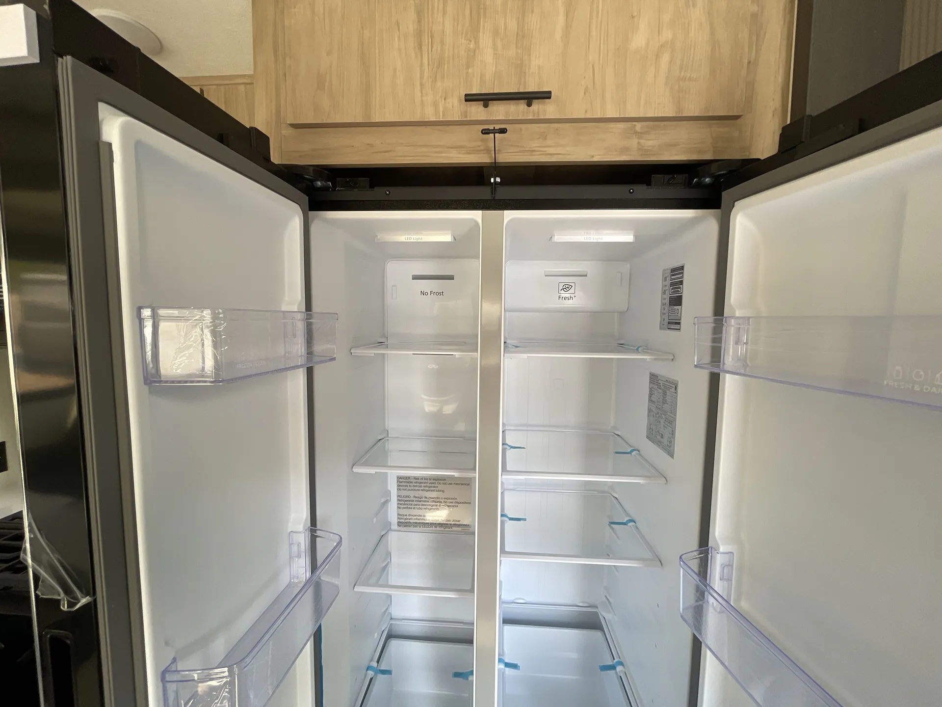 2026 Forest River Campsite Elite 32BAM — fridge open