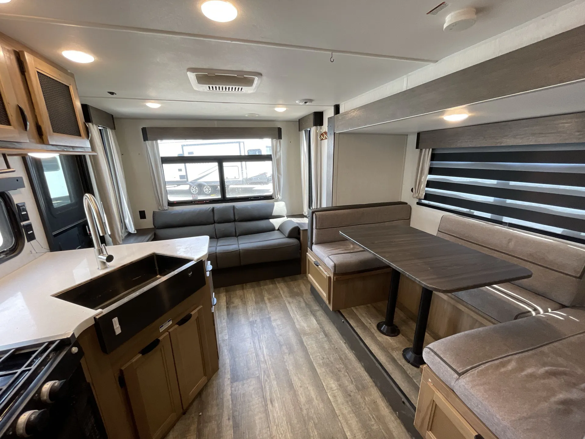 2024 Forest River Cherokee Grey Wolf Black Label 23MKBL — living area main