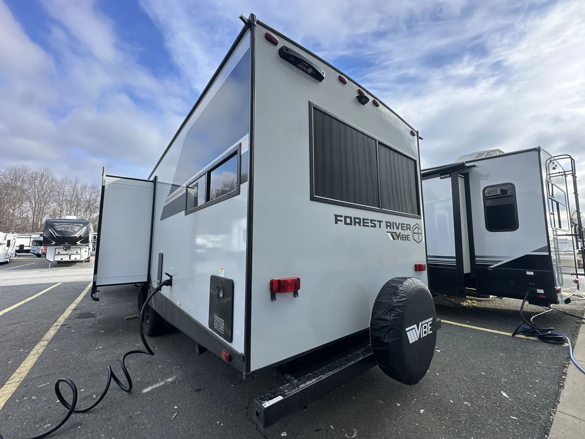 2026 Forest River Vibe 3400SB — backside