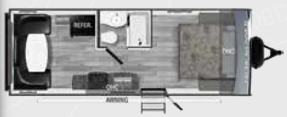 Heartland Trail Runner 211RD floor plan