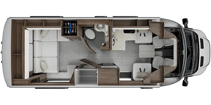Leisure Travel Wonder W24RL floor plan