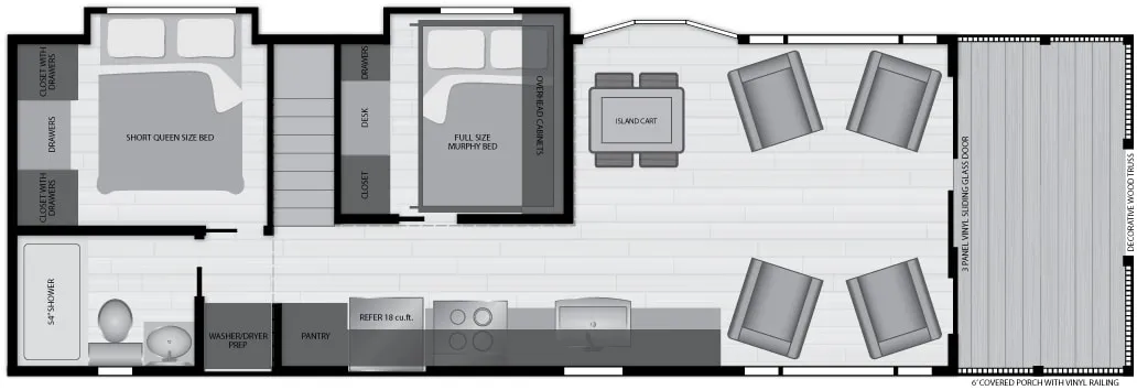 Kropf Island 6448P floor plan